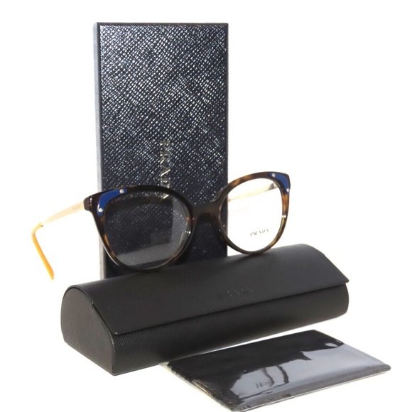 Prada 12UV 12 2AU-1O1 51 Havana Eyeglasses - Picture 4 of 6